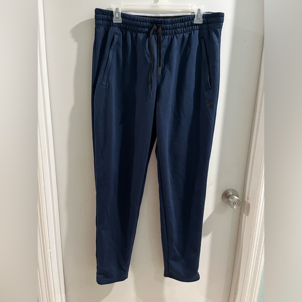Spyder Men's Blue Jogger Sweatpants, size medium